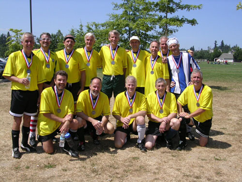 Men's Soccer Tournament - Silver Medal team - Olympia United