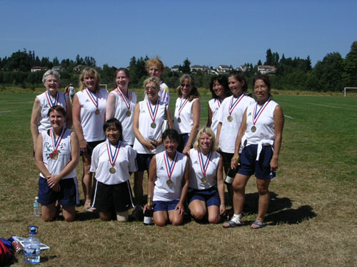 Women's Soccer Tournament - Gold Medal team - Northwest FC