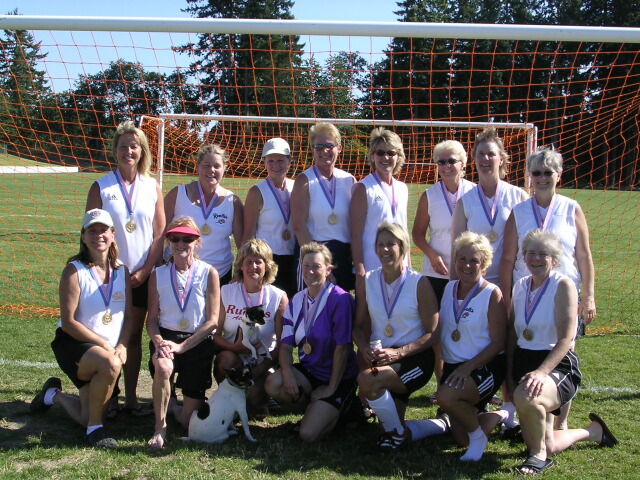 Women's Soccer Tournament - Gold Medal team - Soccer Sisters, Seattle