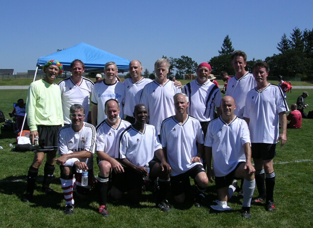 Men's Soccer Tournament - Silver Medal team - Olympia Men