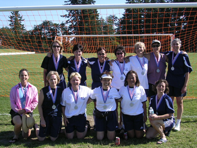 Women's Soccer Tournament - Silver Medal team - Hearts, Portland