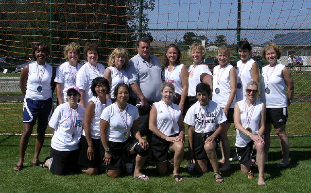 Women's Soccer Tournament - Gold Medal team - Team Spirit, Seattle