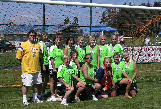 Women's Soccer Tournament - Silver Medal team - Bring It On, Tacoma