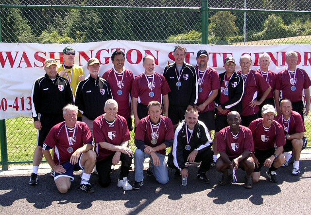 Men's Soccer Tournament - Silver Medal team - Ballyhoo, Olympia