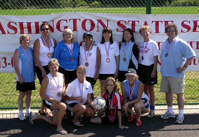Women's Soccer Tournament - Bronze Medal team - Olympia Women
